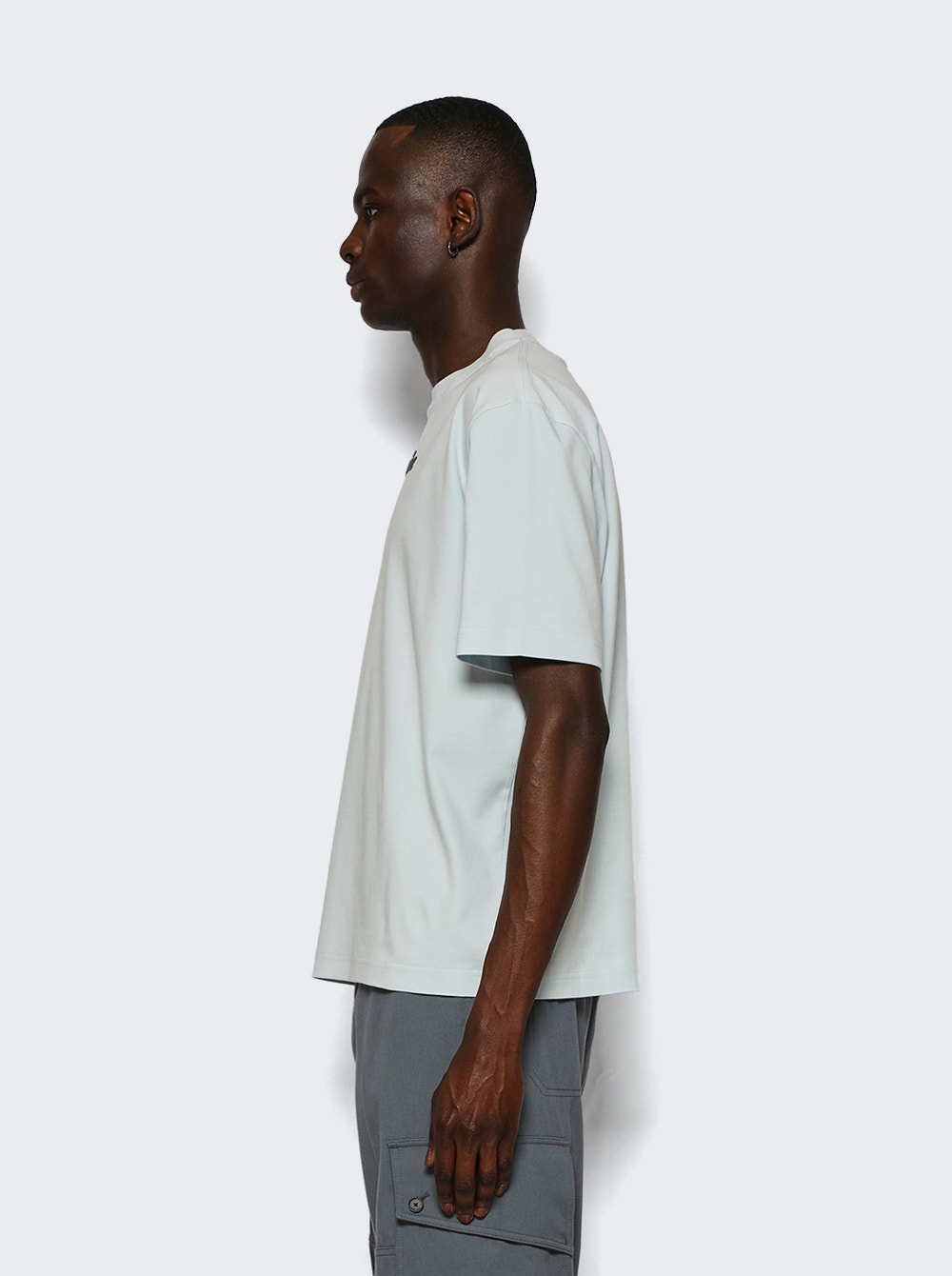 Bouclette Logo T-shirt Chambray - 3