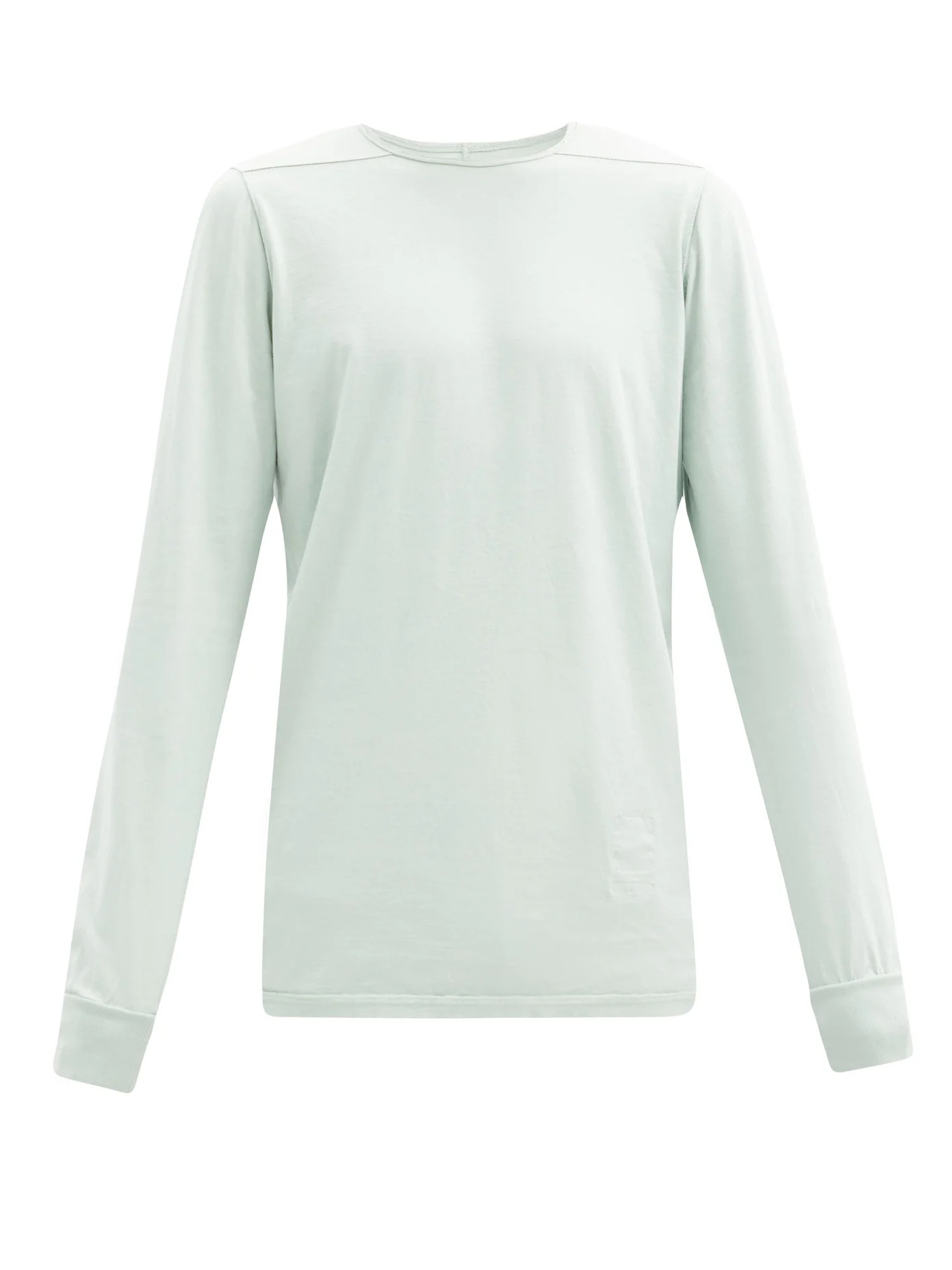 Level long-sleeve cotton-jersey T-shirt - 1