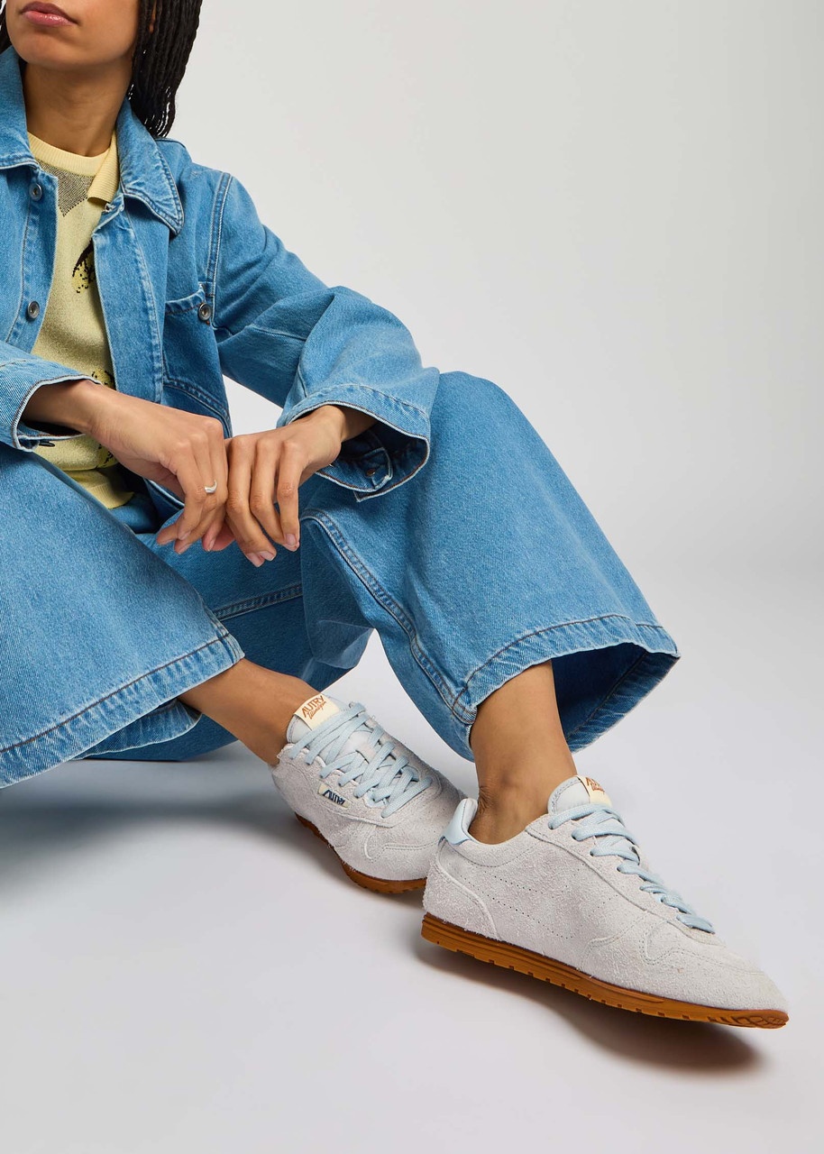 Autry Windspin Panelled Brushed Suede Sneakers - 5