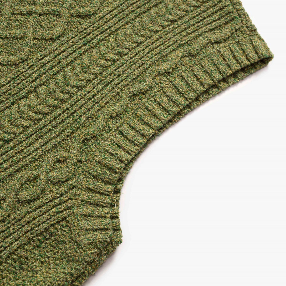 Cotton Linen Vest Alan Pattern - 7