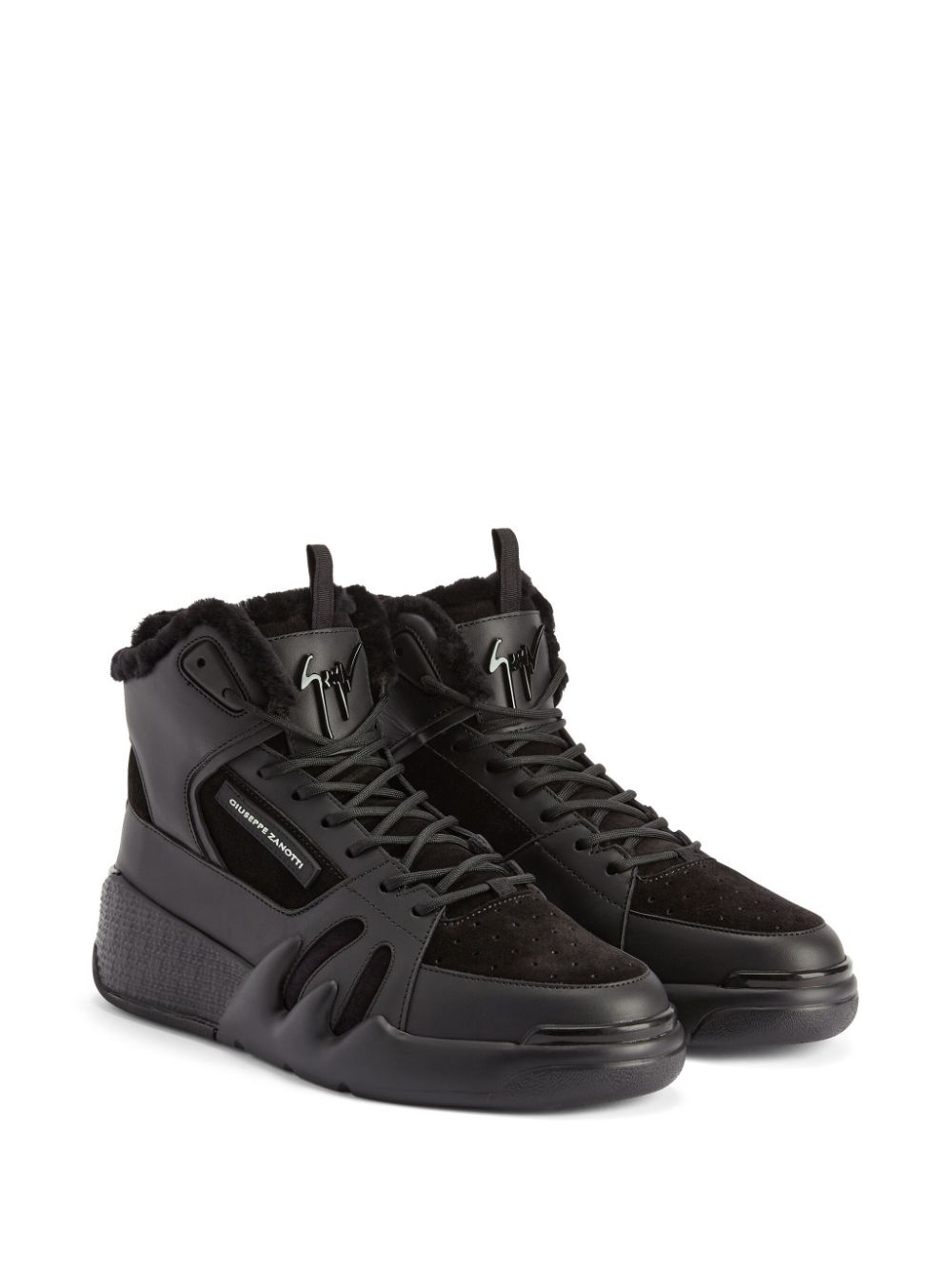 Talon Winter panelled leather sneakers - 2