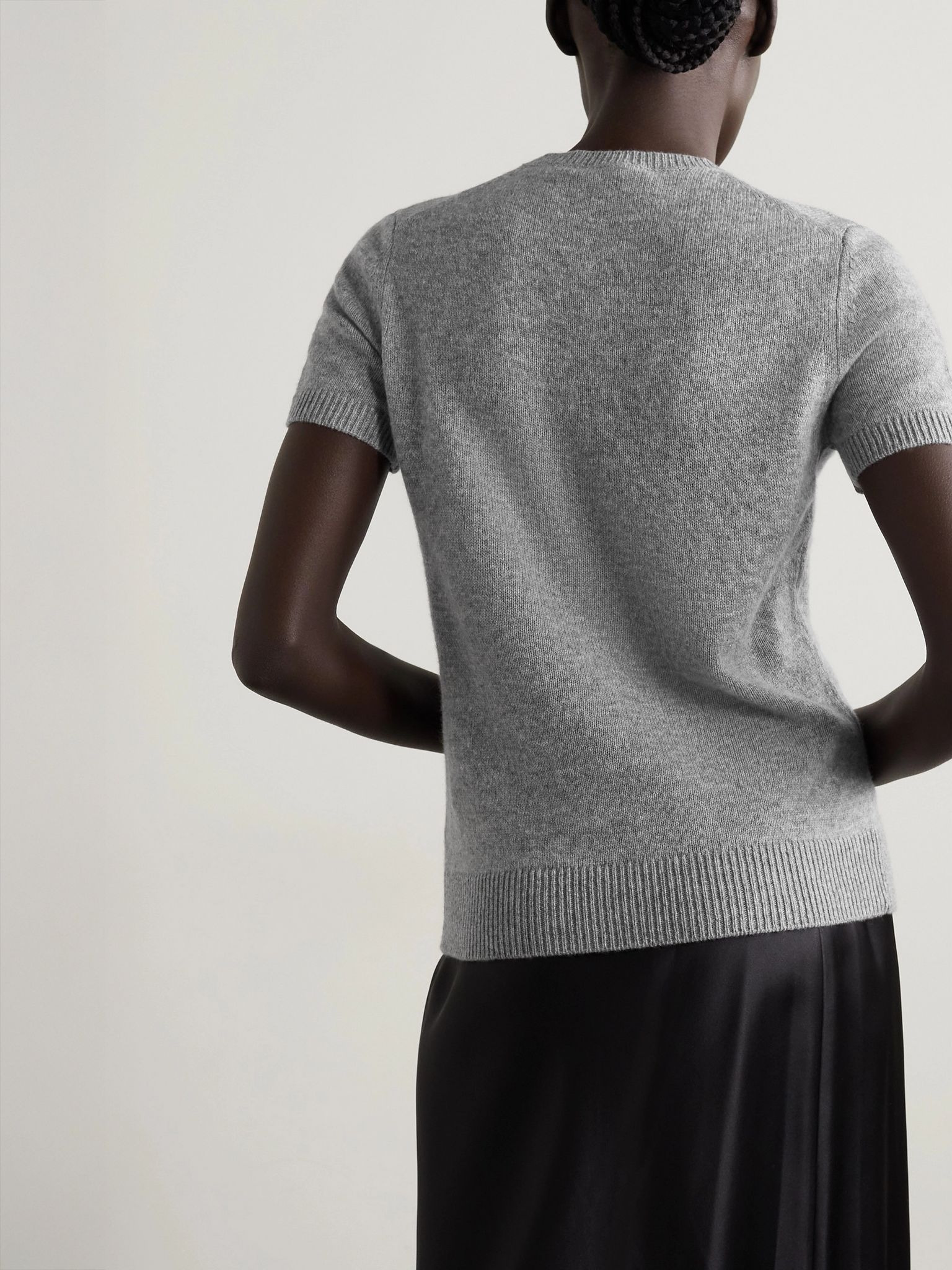Basic Tee Feather Cashmere Gray - 3