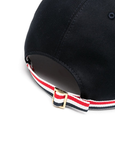 Thom Browne crab-embroidered cotton baseball cap outlook