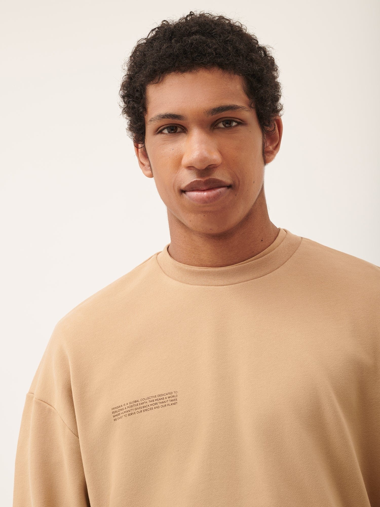 Mens 365 Midweight Sweatshirt - Desert Camel - 4