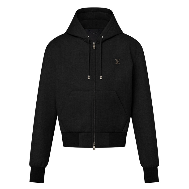 Tailored Technical Wool Hooded Blouson 1