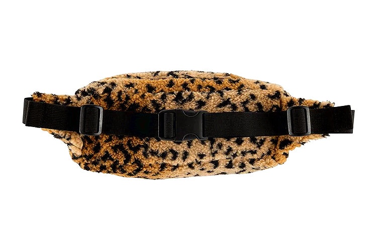 Supreme Leopard Fleece Waist Bag 'Brown' SU3439 - 2
