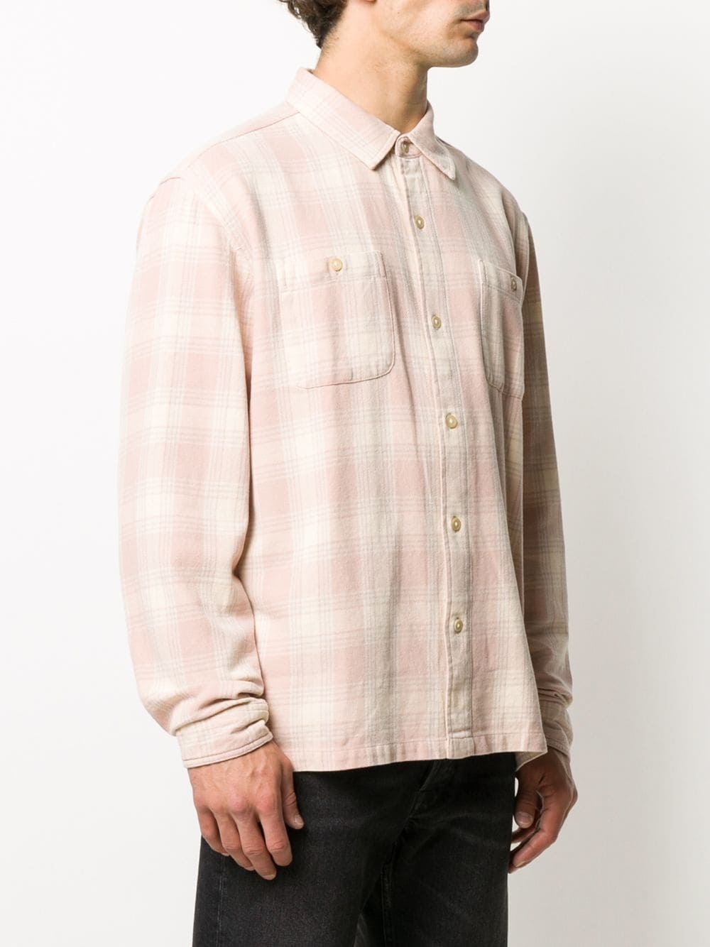 plaid cotton shirt - 3