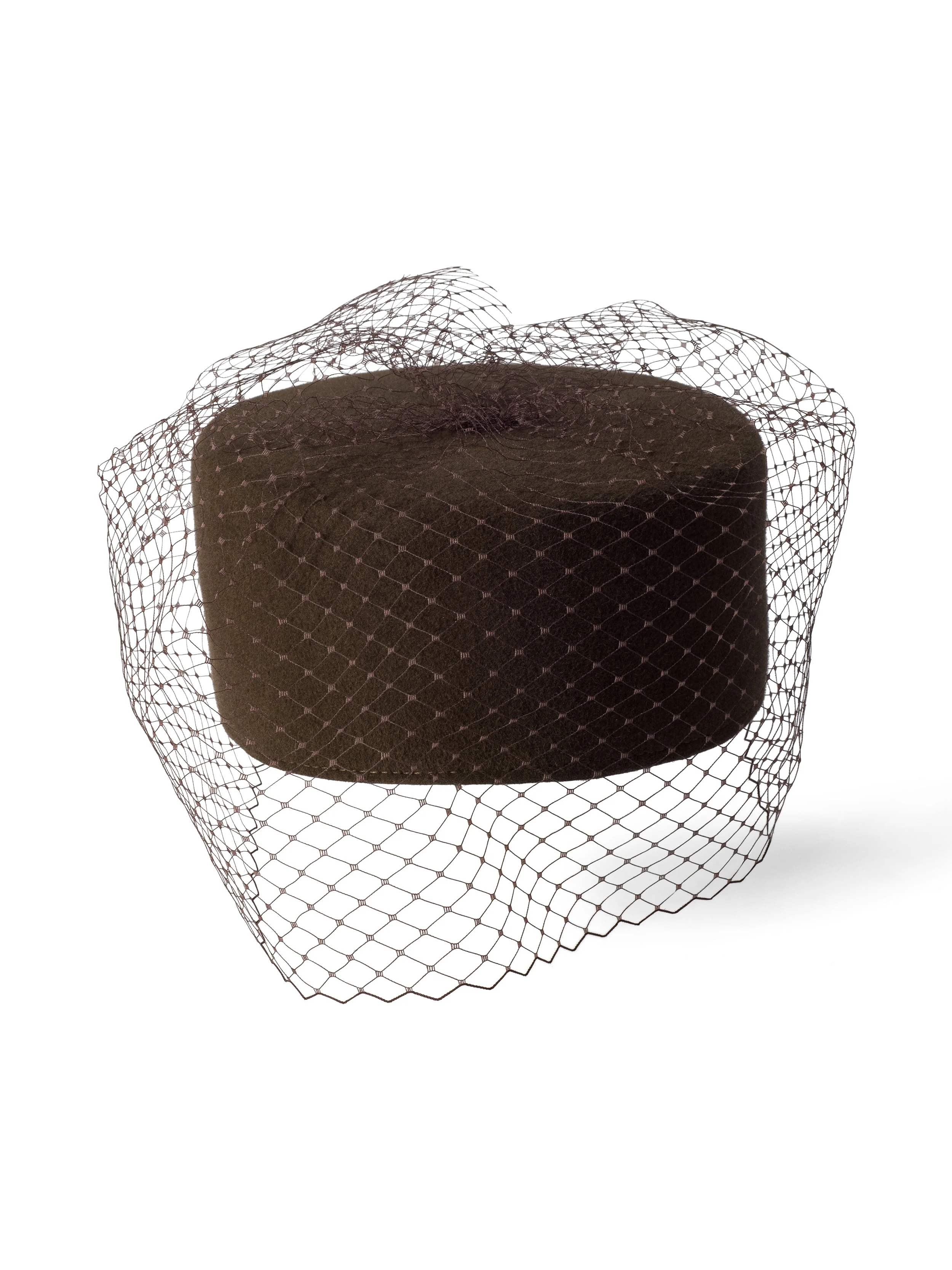 Anstine Pillbox Hat - 1