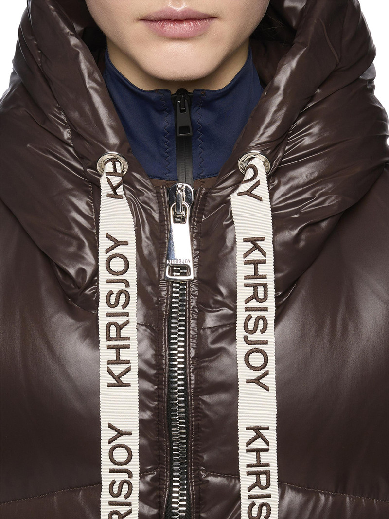 Women's Iconic Milano Down Vest - Chocolate 5