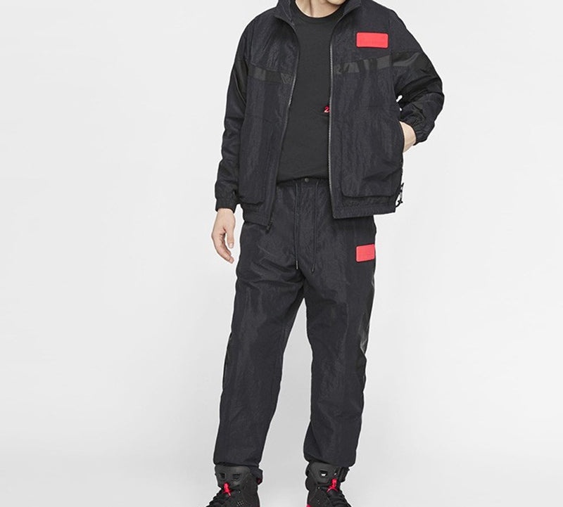 Air Jordan 23 Engineered Rubber Sports Jacket Black CN4579-010 - 3