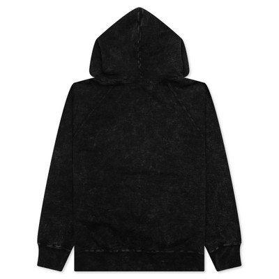 A BATHING APE® OVER DYE PULLOVER RELAXED FIT HOODIE - BLACK outlook