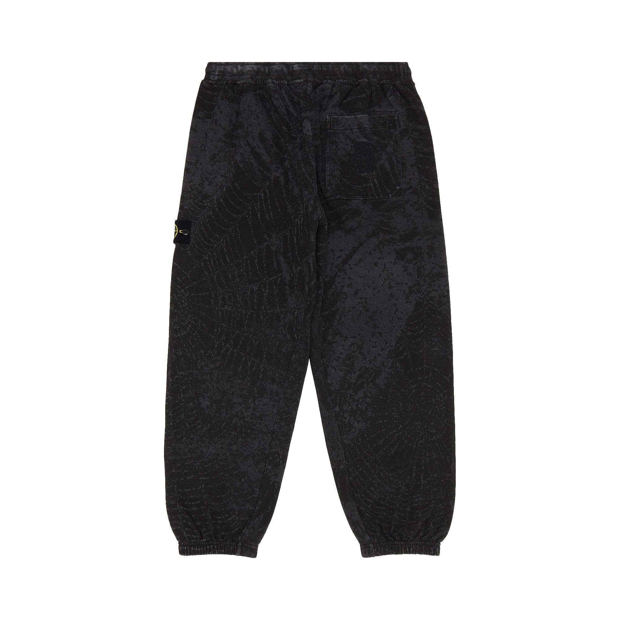 Supreme x Stone Island Sweatpant 'Black' - 2