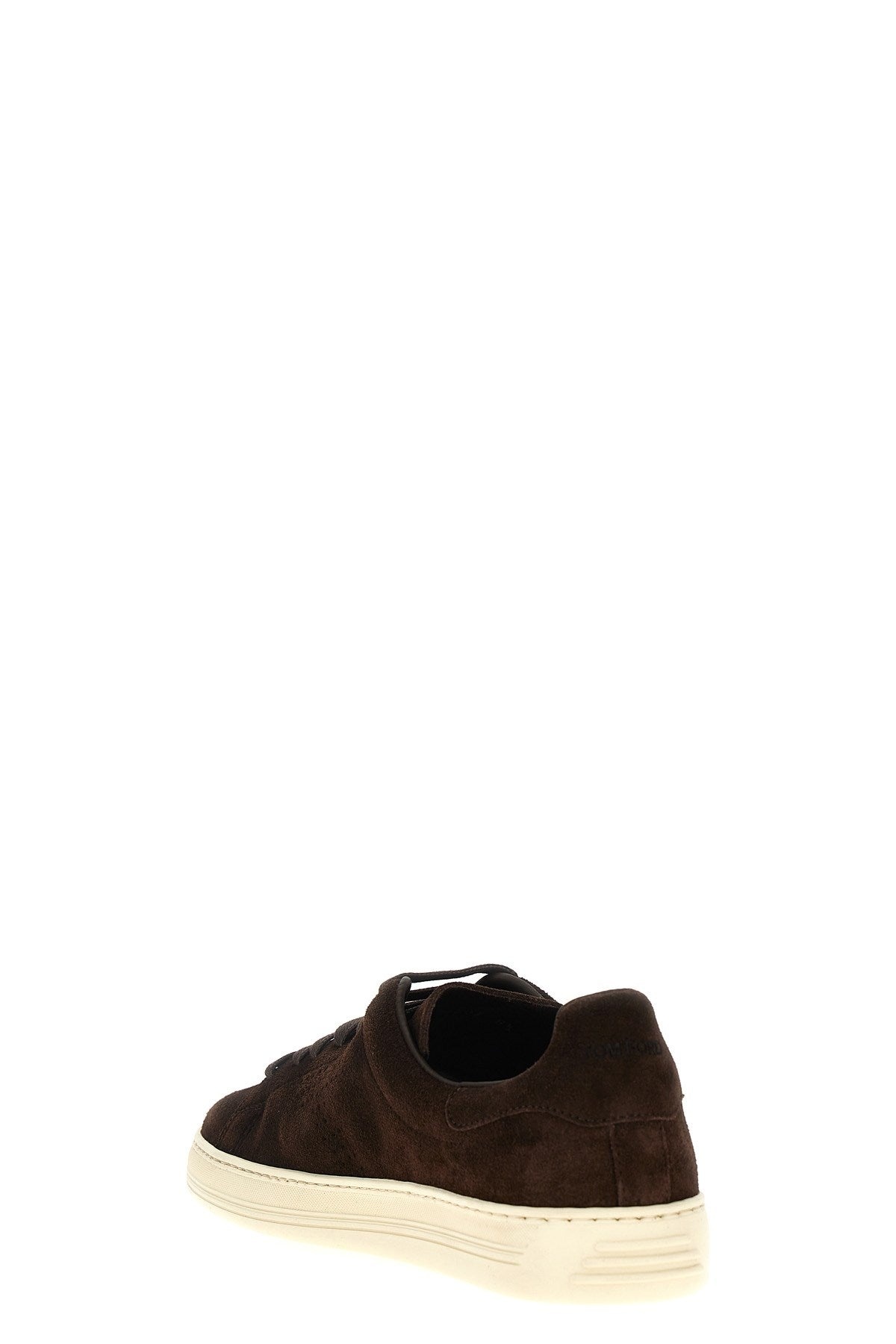 Tom Ford Men Logo Suede Sneakers - 2