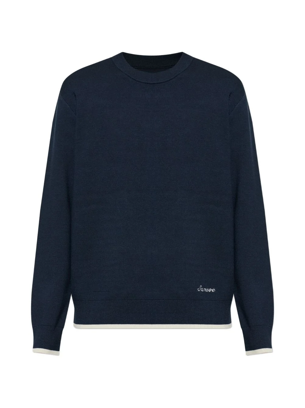 crewneck logo sweater - 1