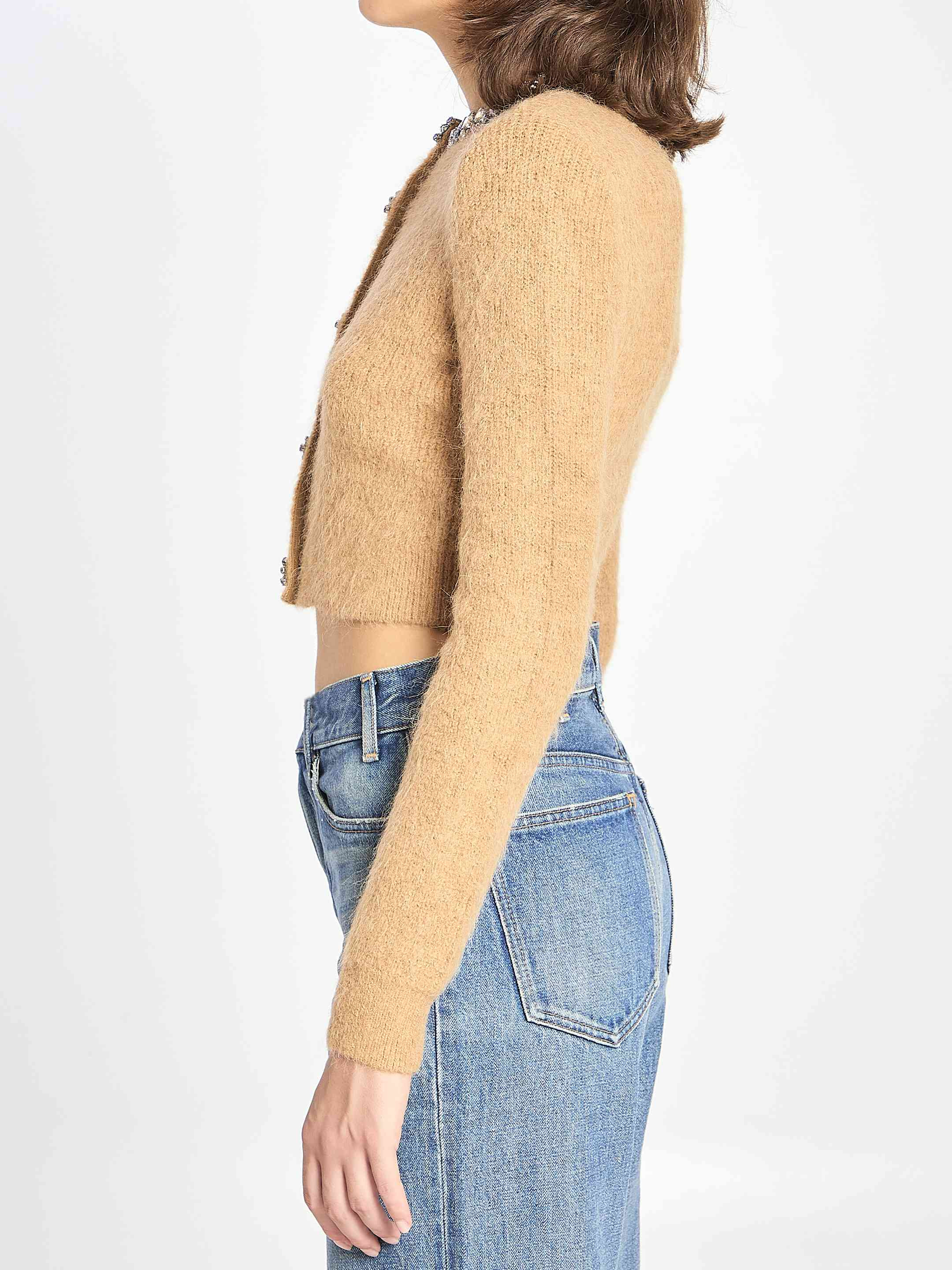 Self Portrait Women Embellished Trim Cardigan - 3