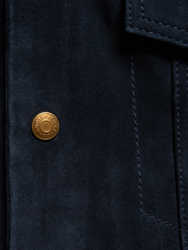 Robby Nubuck Jacket Navy - 7