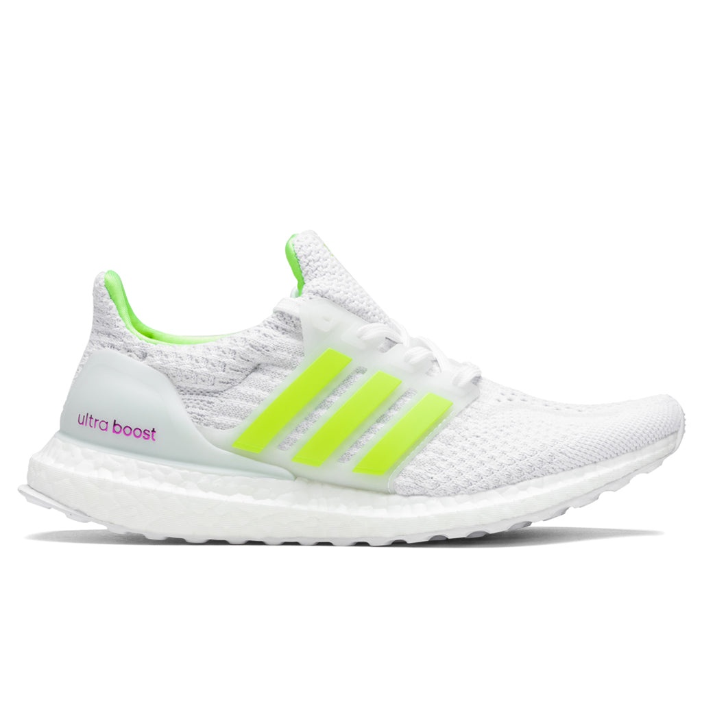 ADIDAS ULTRABOOST 5.0 DNA WOMEN'S - WHITE/SIGNAL GREEN - 1