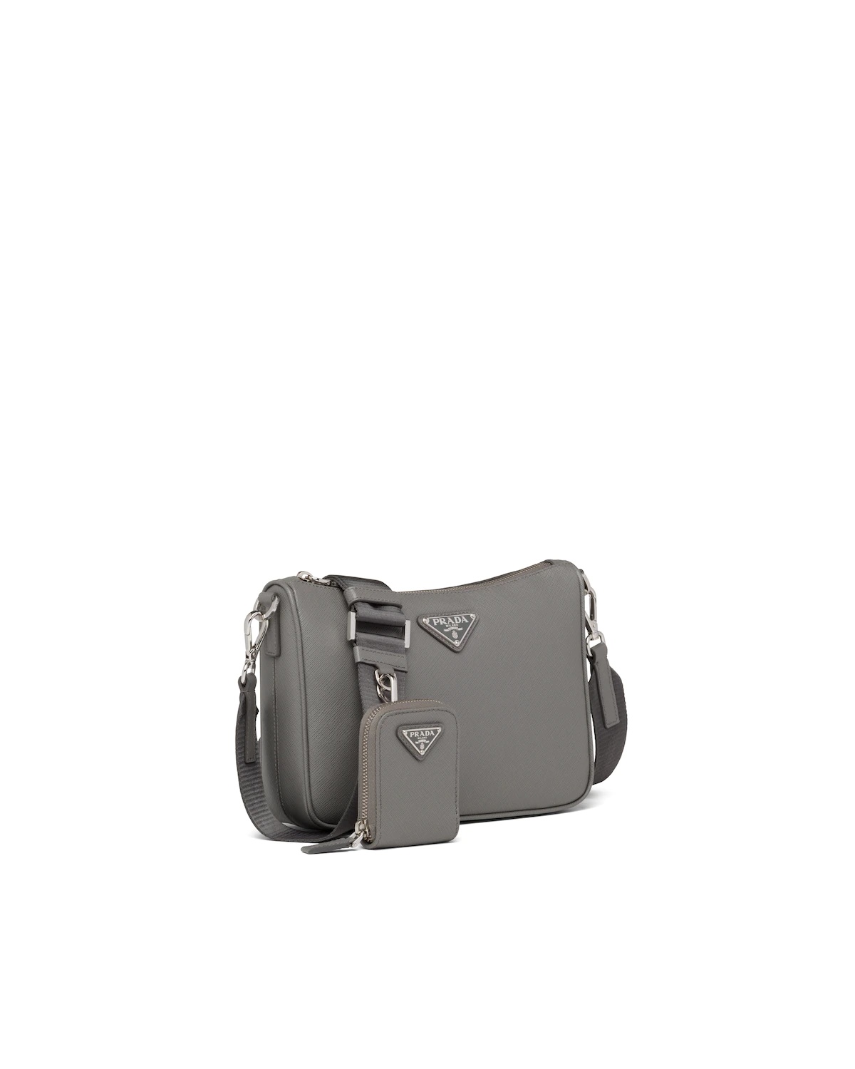 Saffiano leather shoulder bag - 2