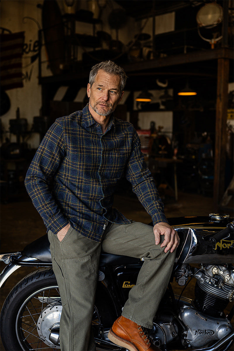 HIROSHI KATO The Ripper Triple Twisted Plaid - Lake outlook