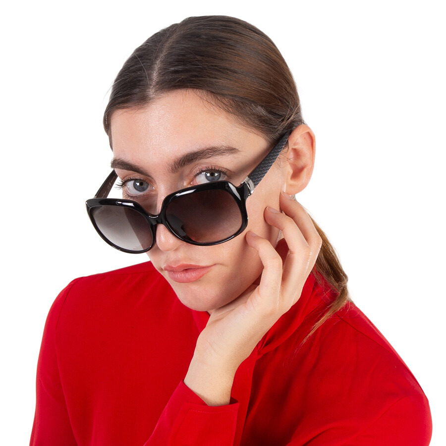 Salvatore Ferragamo Grey Gradient Square Ladies Sunglasses SF739SA 001 59 - 2
