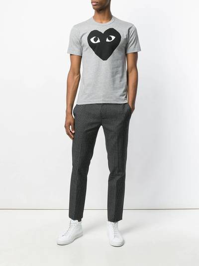 Comme des Garçons PLAY heart print T-shirt outlook