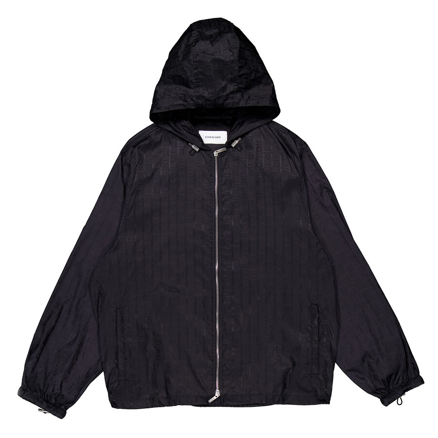 Ferragamo Gancini-Jacquard Rain Jacket - 5