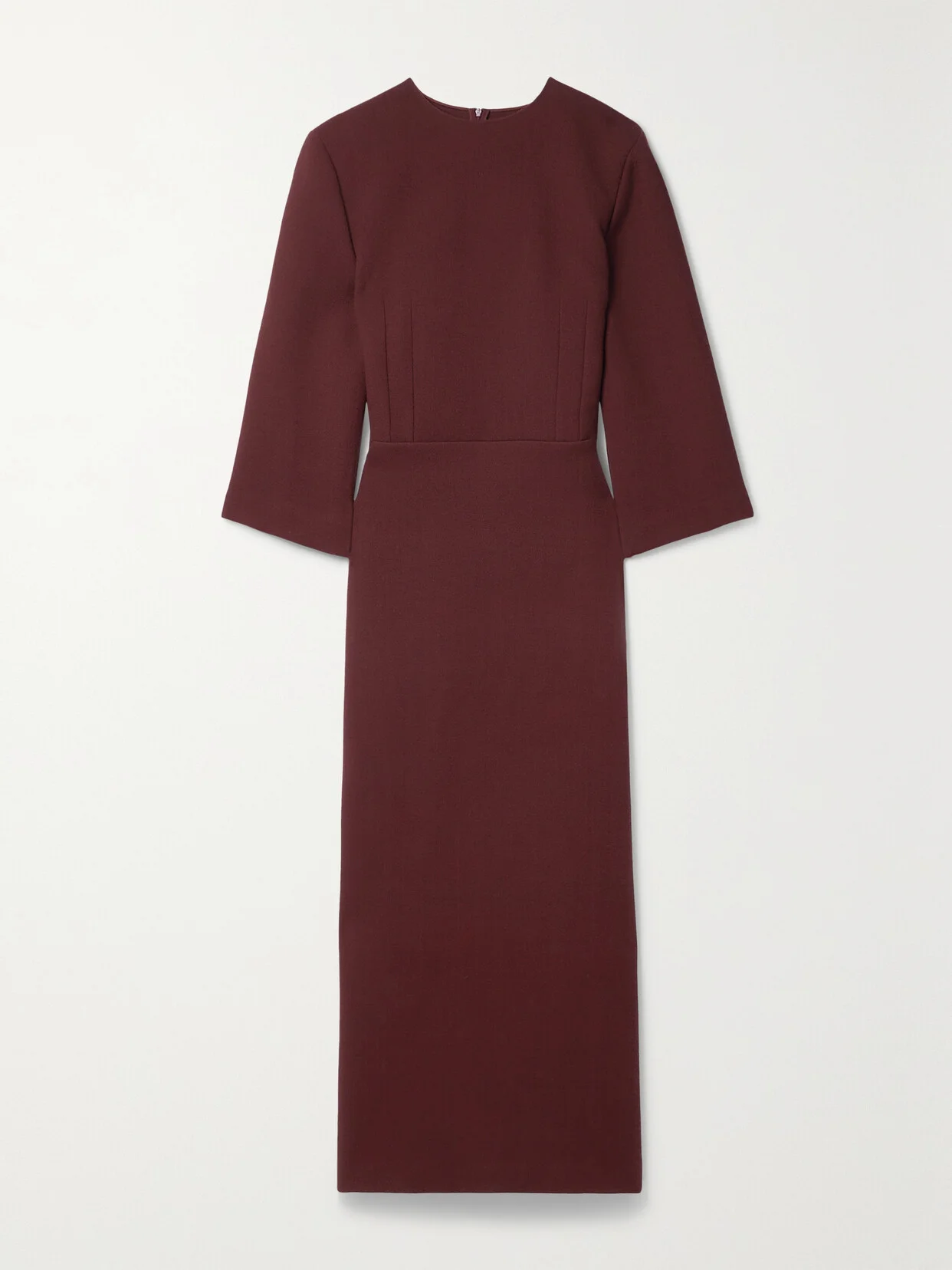 Jery Wool And Silk-blend Crepe Maxi Dress - 1