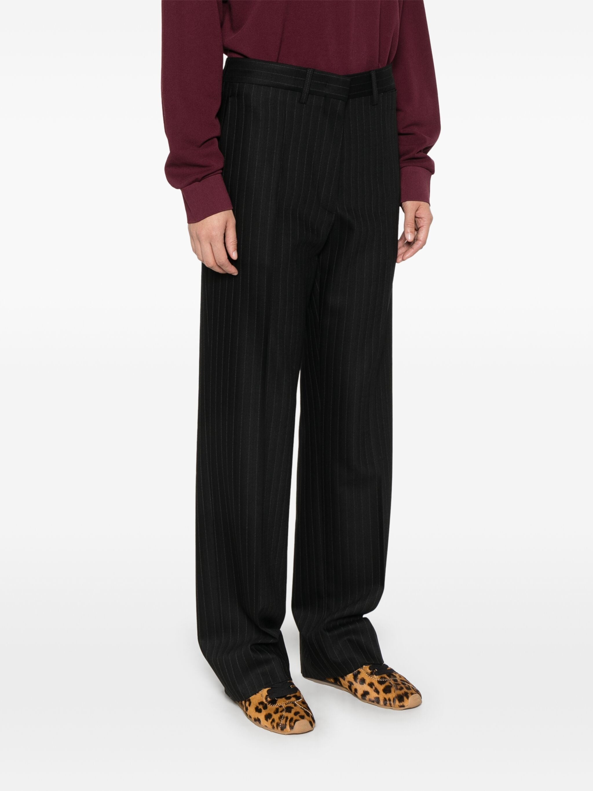 Pinstriped Trousers - 5
