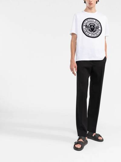 Balmain logo-print cotton T-shirt outlook