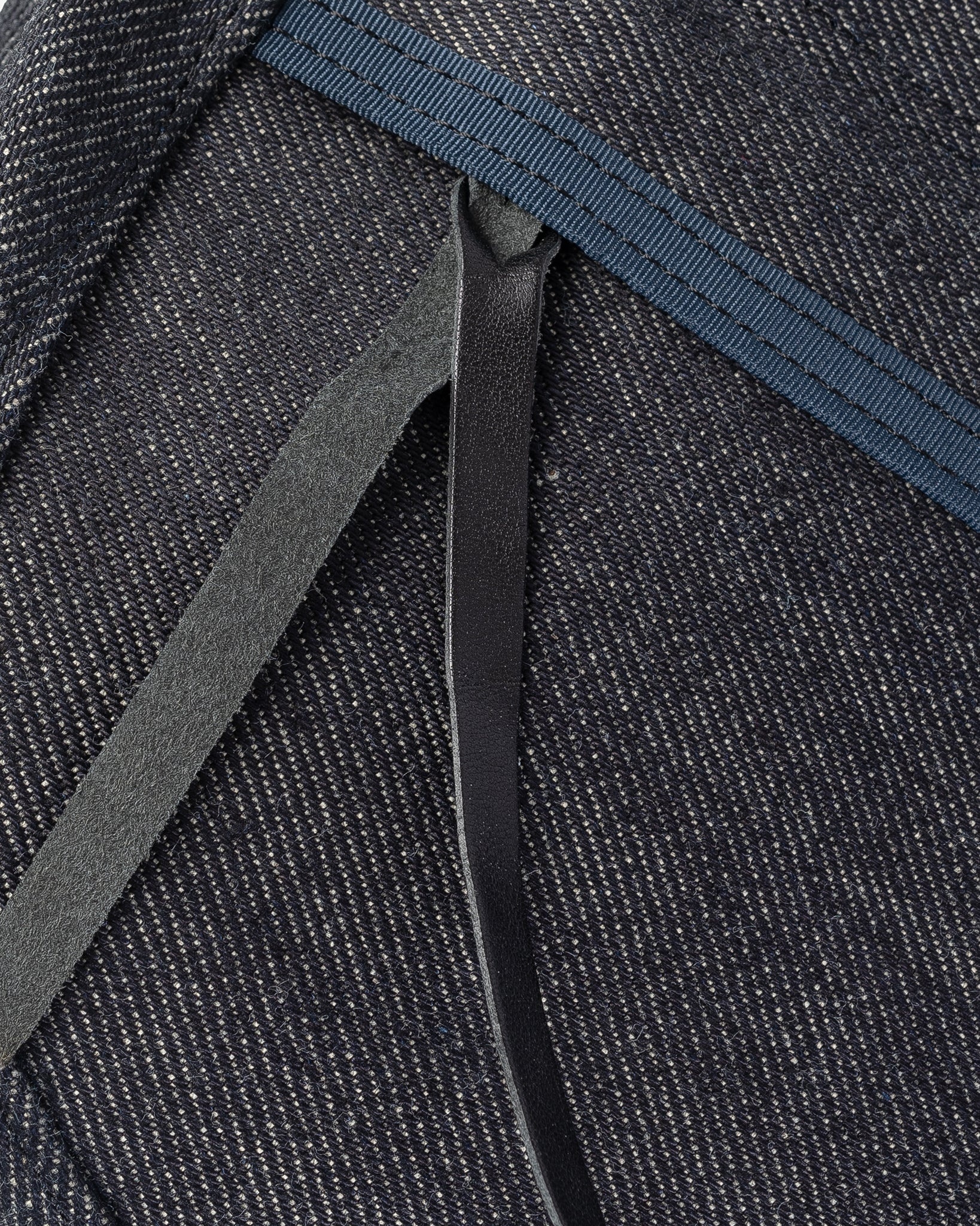 IHE-19-IND 21oz Selvedge Denim Small Shoulder Bag - Indigo - 6