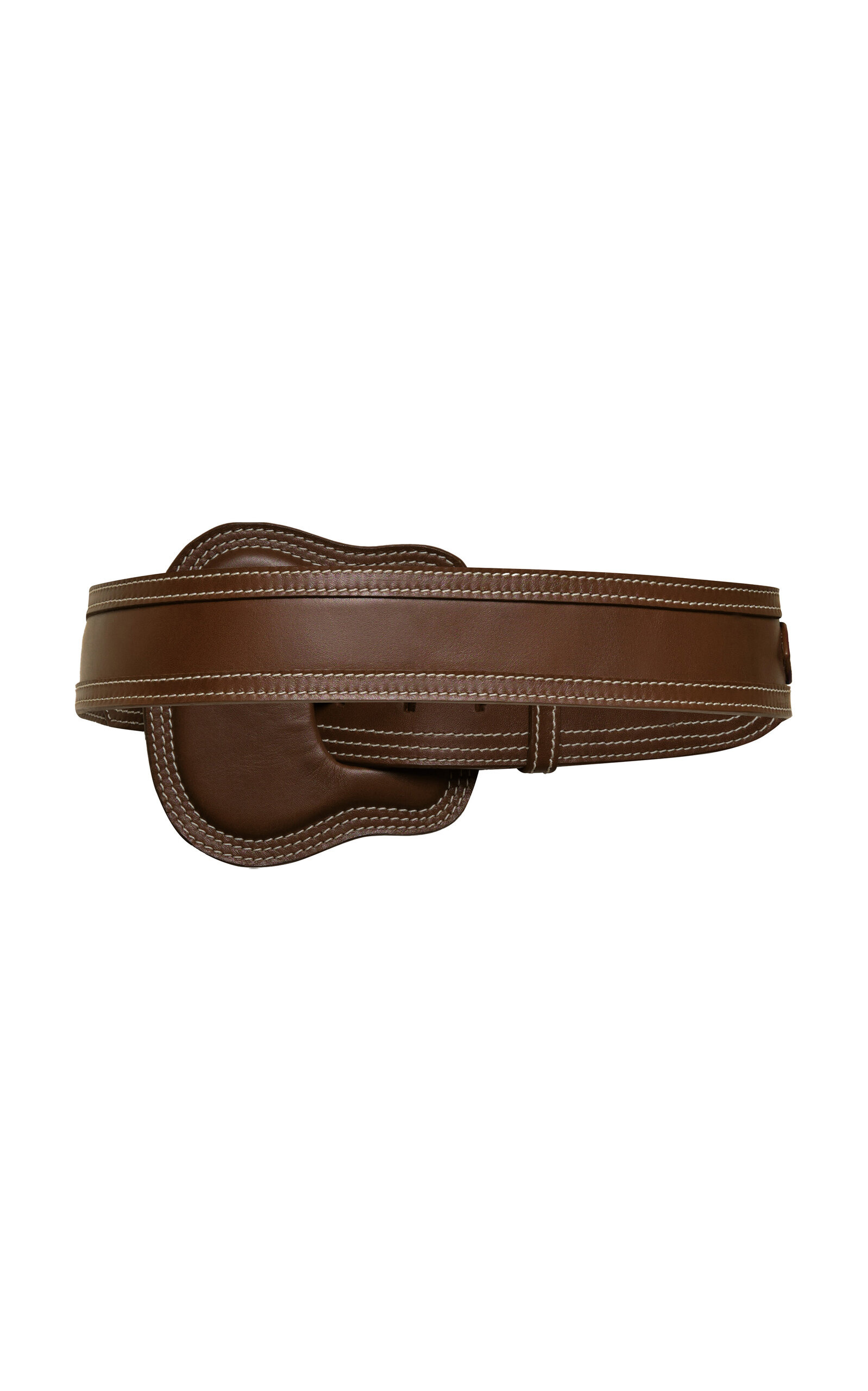 Military Prowess Leather Belt brown - 3