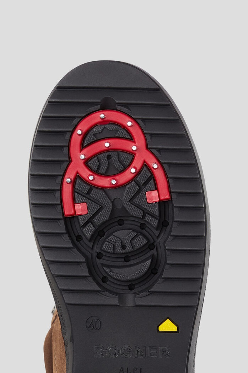 Anchorage High-top sneakers with spikes in Cognac 7