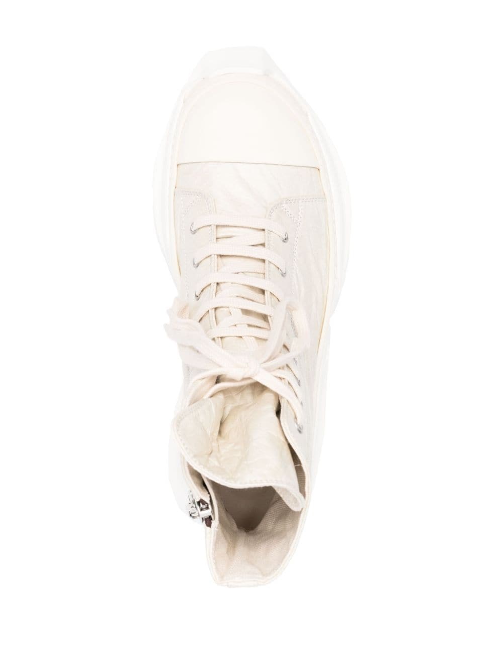 Adfu Abstract lace-up sneakers - 4