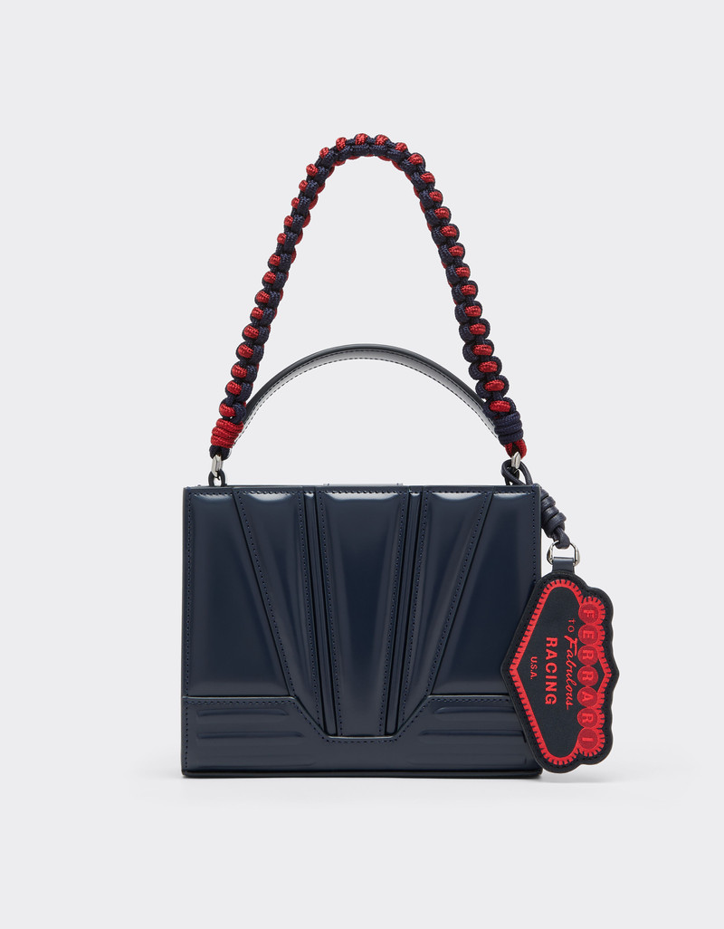 Ferrari GT micro tote bag in leather 1