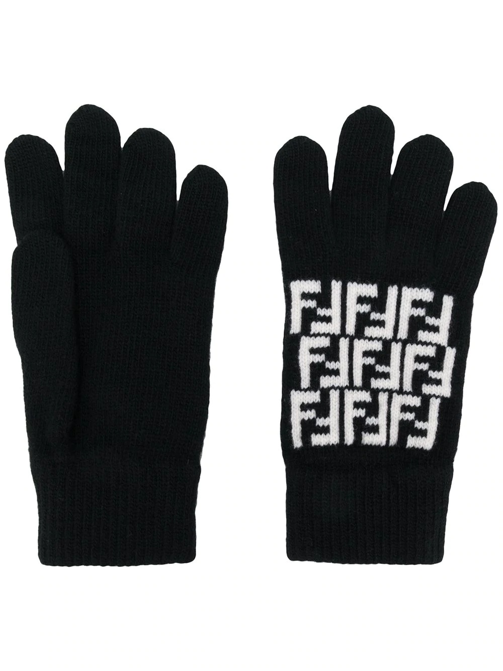 FF knitted gloves - 1