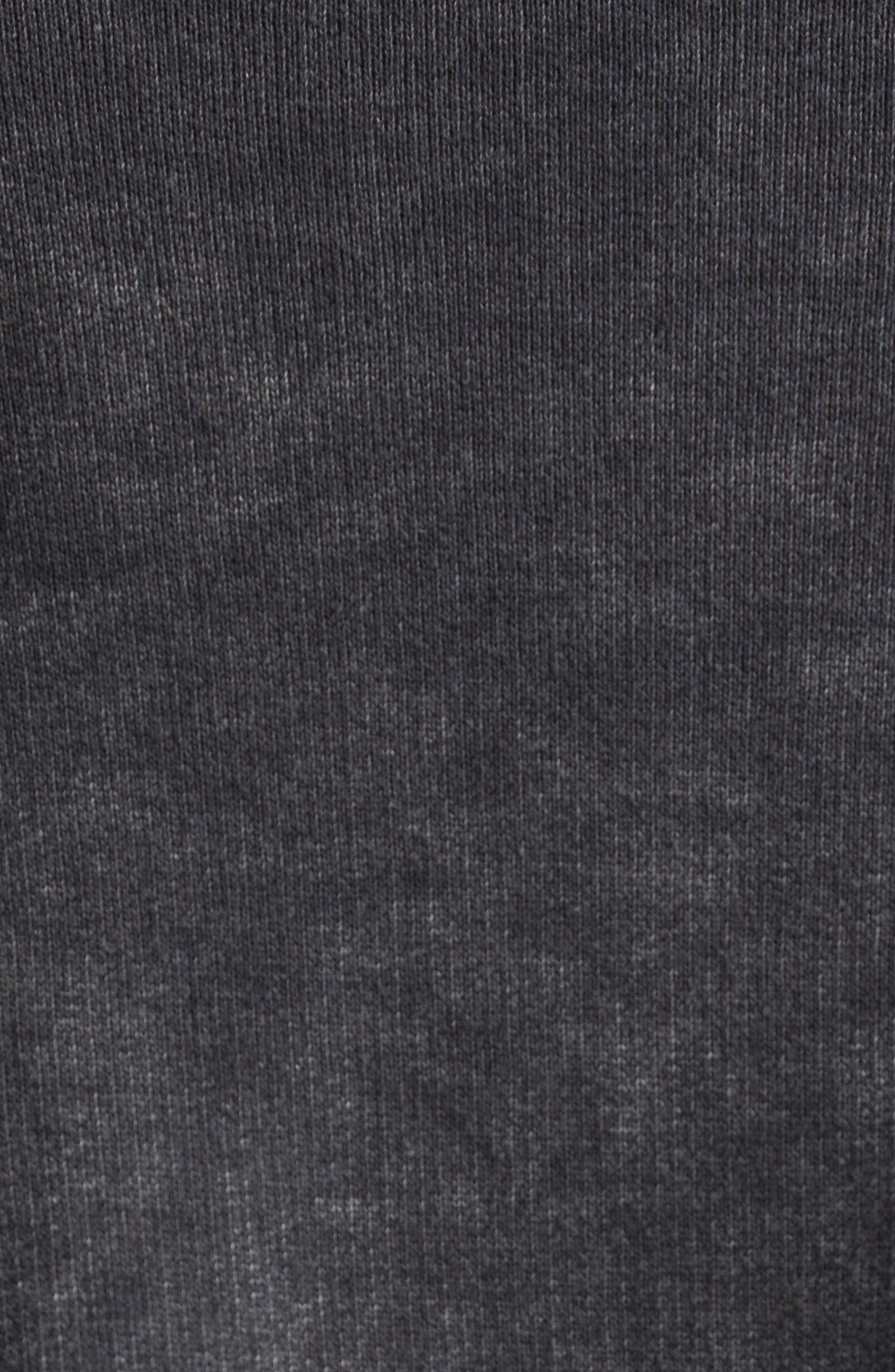 R13 New York Appliqué Balloon Sweatshirt in Washed Black at Nordstrom - 7