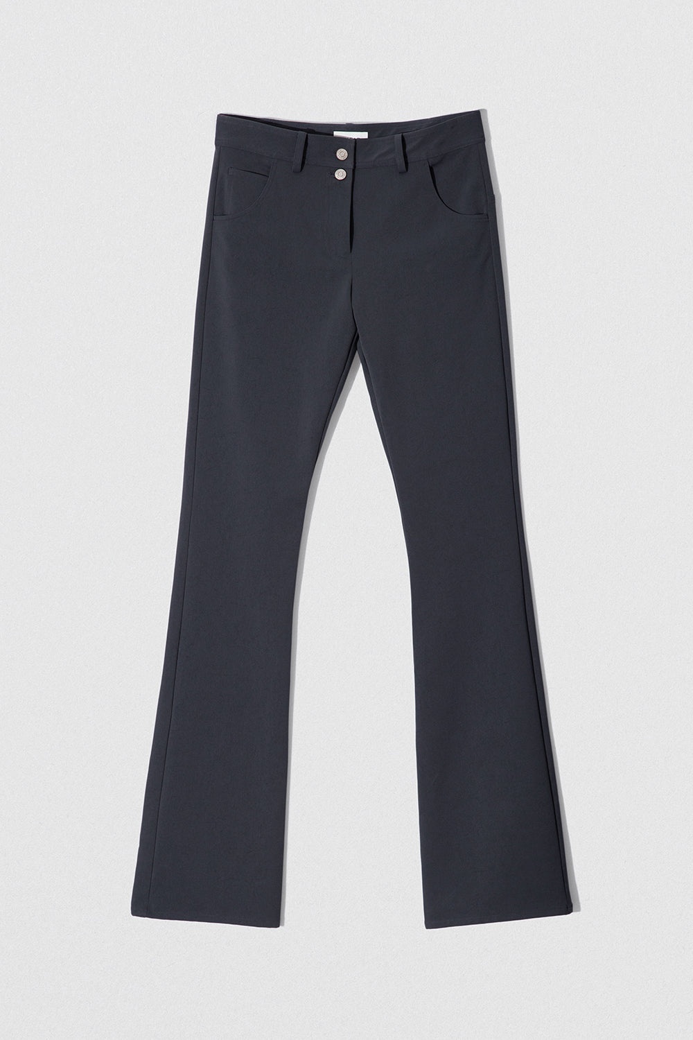 NOLAN TROUSER GUNMETAL STRETCH TECH TWILL - 2
