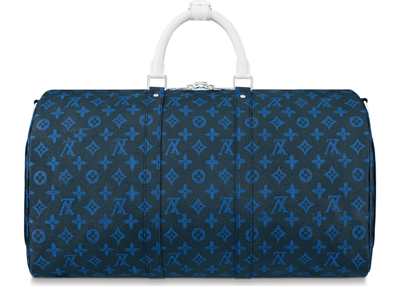 Louis Vuitton Keepall Bandouliere 50 Monogram Blue - 2