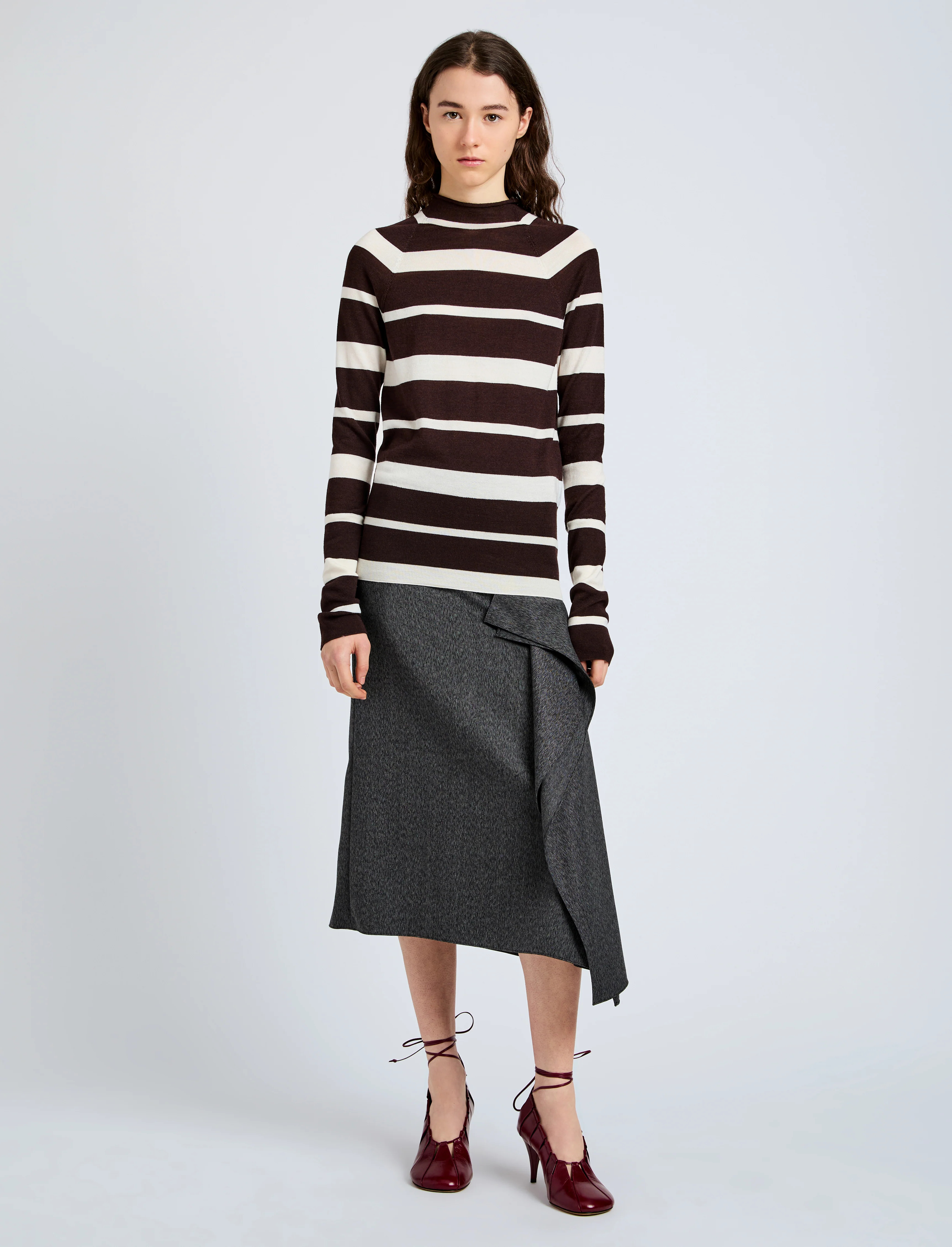 Gia Top in Superfine Merino Silk - 3