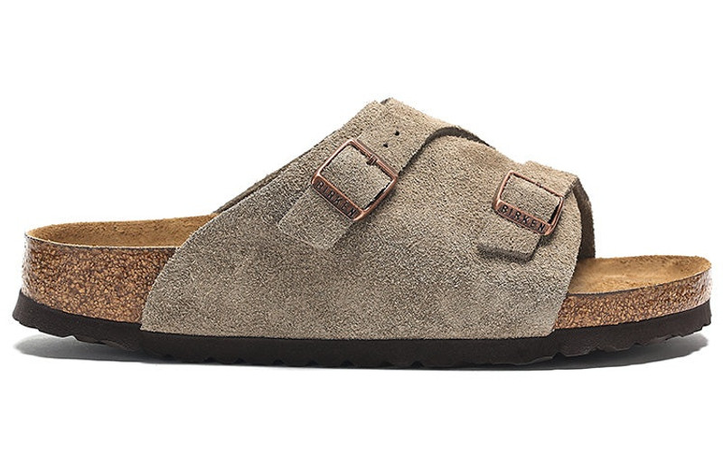 Birkenstock Zrich Soft Footbed Suede Leather 'Taupe' 1009532 2