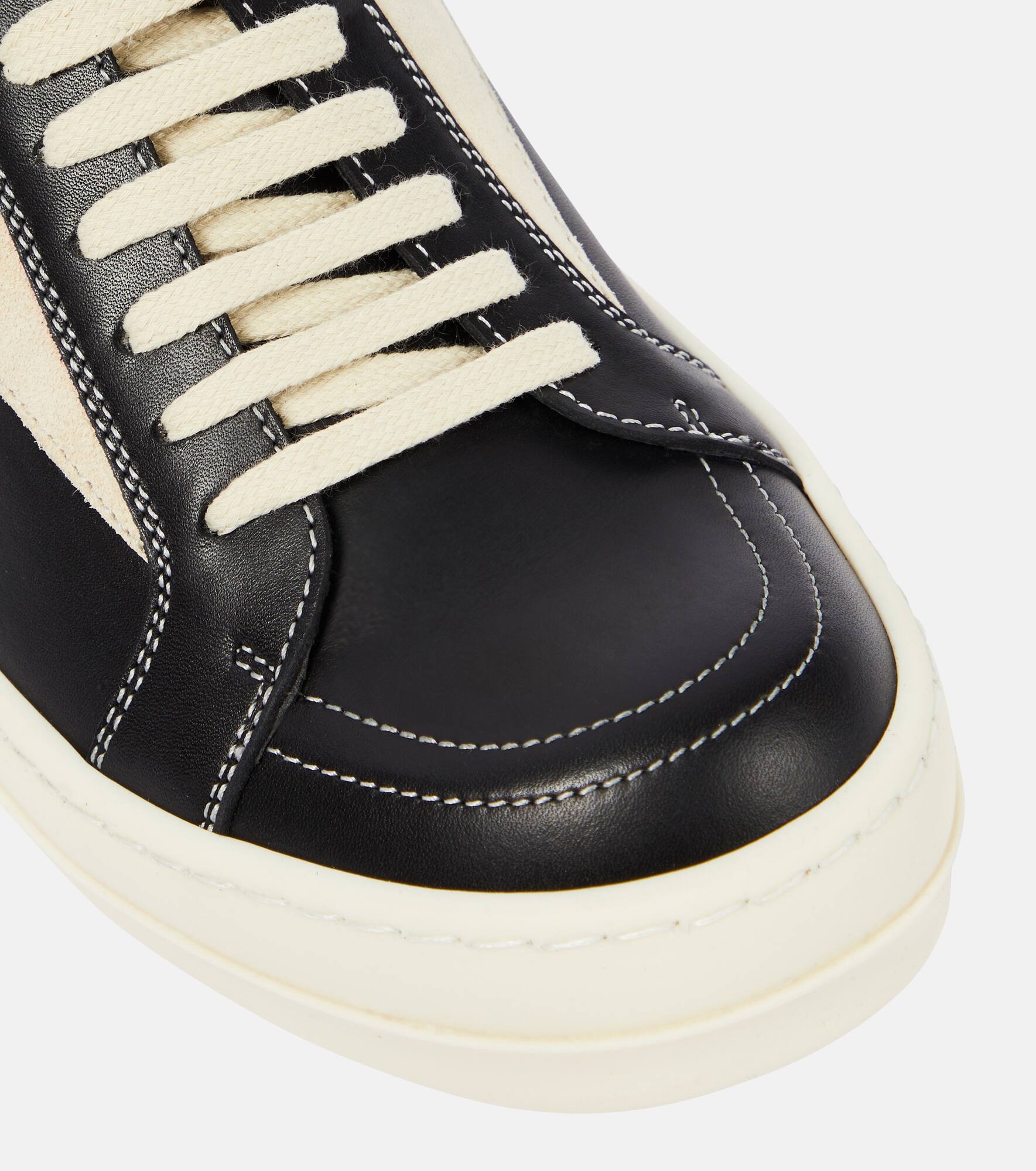 Vintage leather sneakers - 6