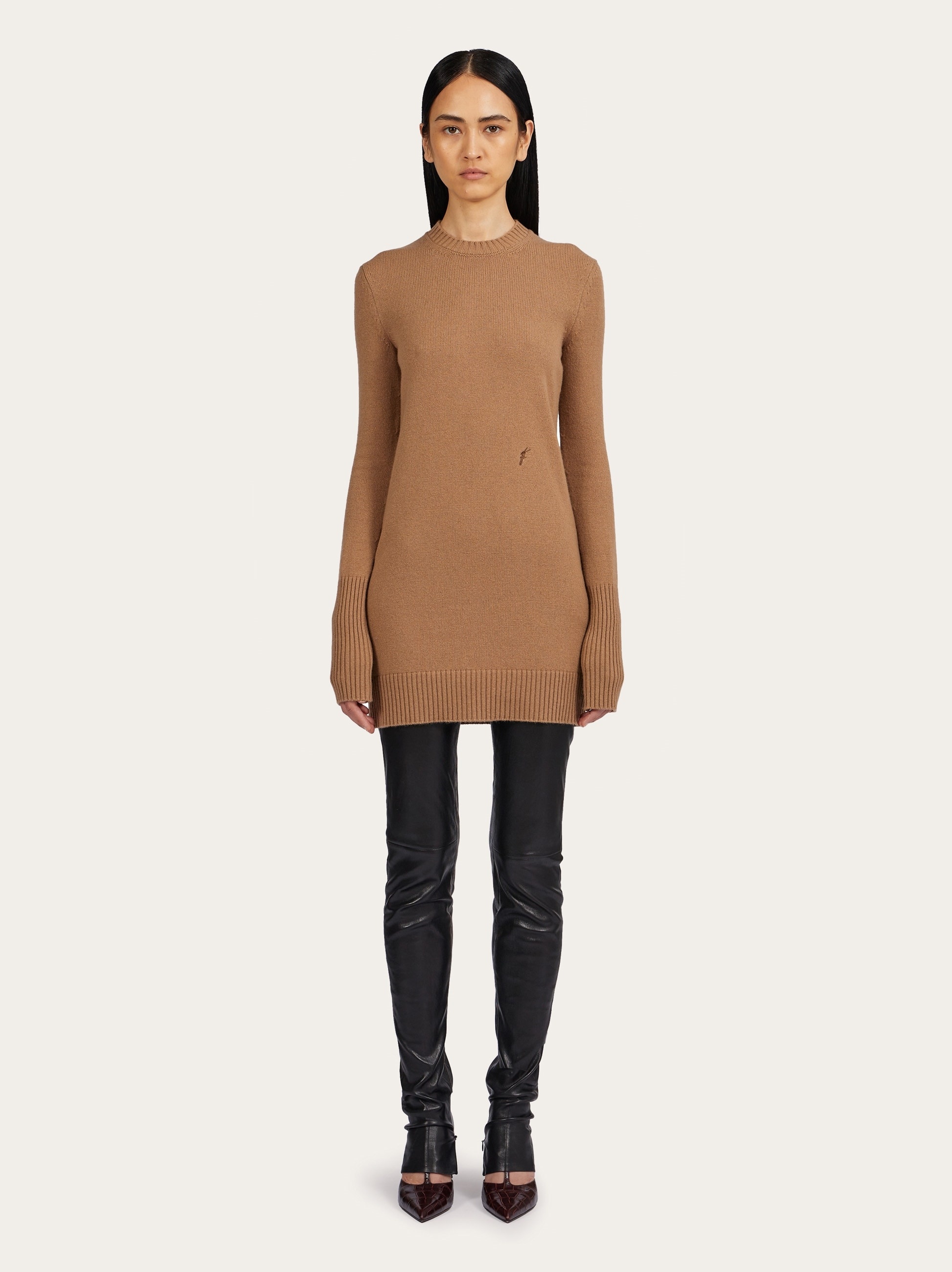 Cashmere mini dress - 5