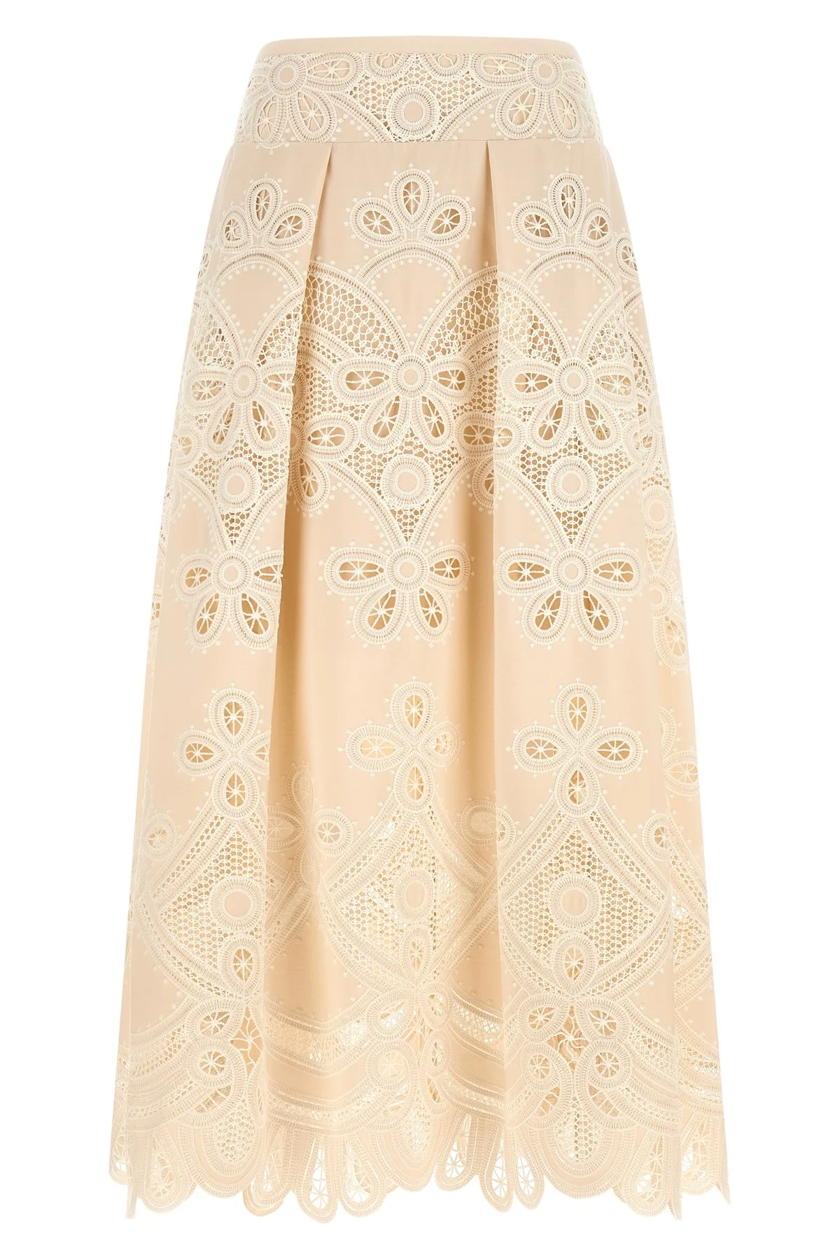 Carving Embroidery Skirt - 1