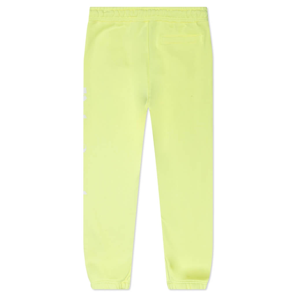 GD LOGO SWEATPANTS - YELLOW - 2