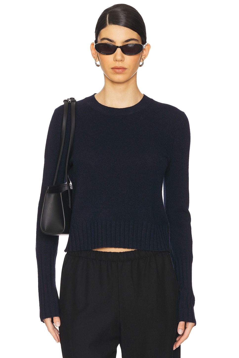 Shrunken Crew Sweater - 1