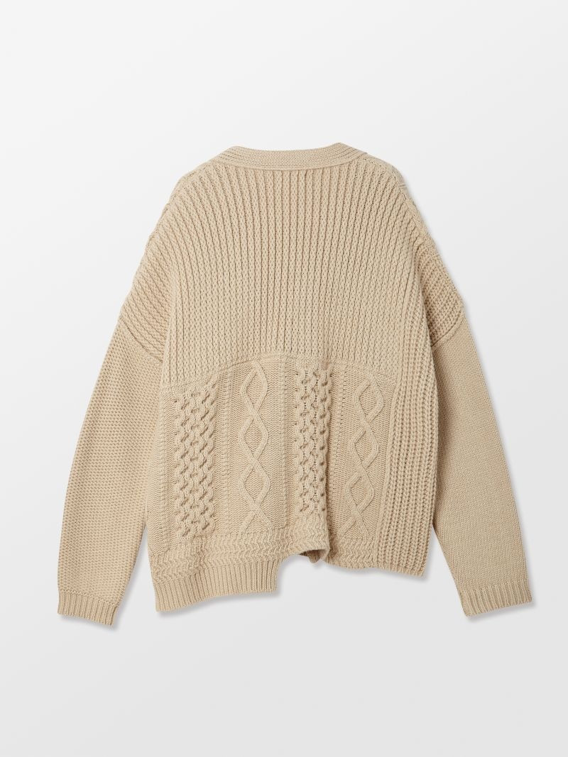 Ambush PATCHWORK KNIT CARDIGAN outlook