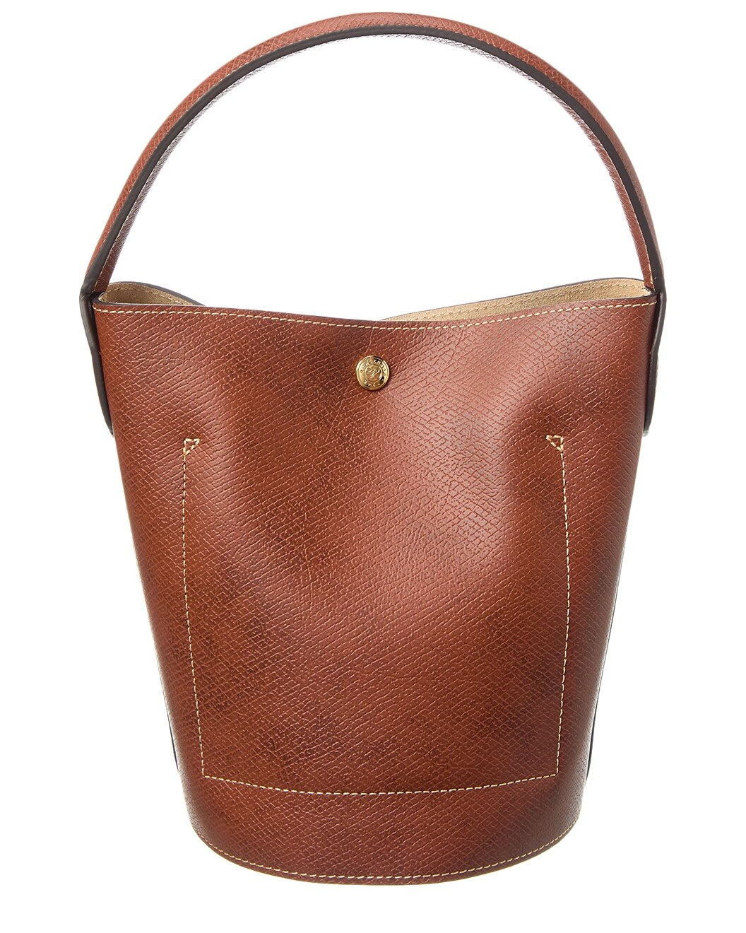 Longchamp Épure Small Leather Bucket Bag - 2
