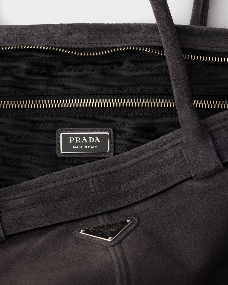 Prada Bonnie suede tote bag 5