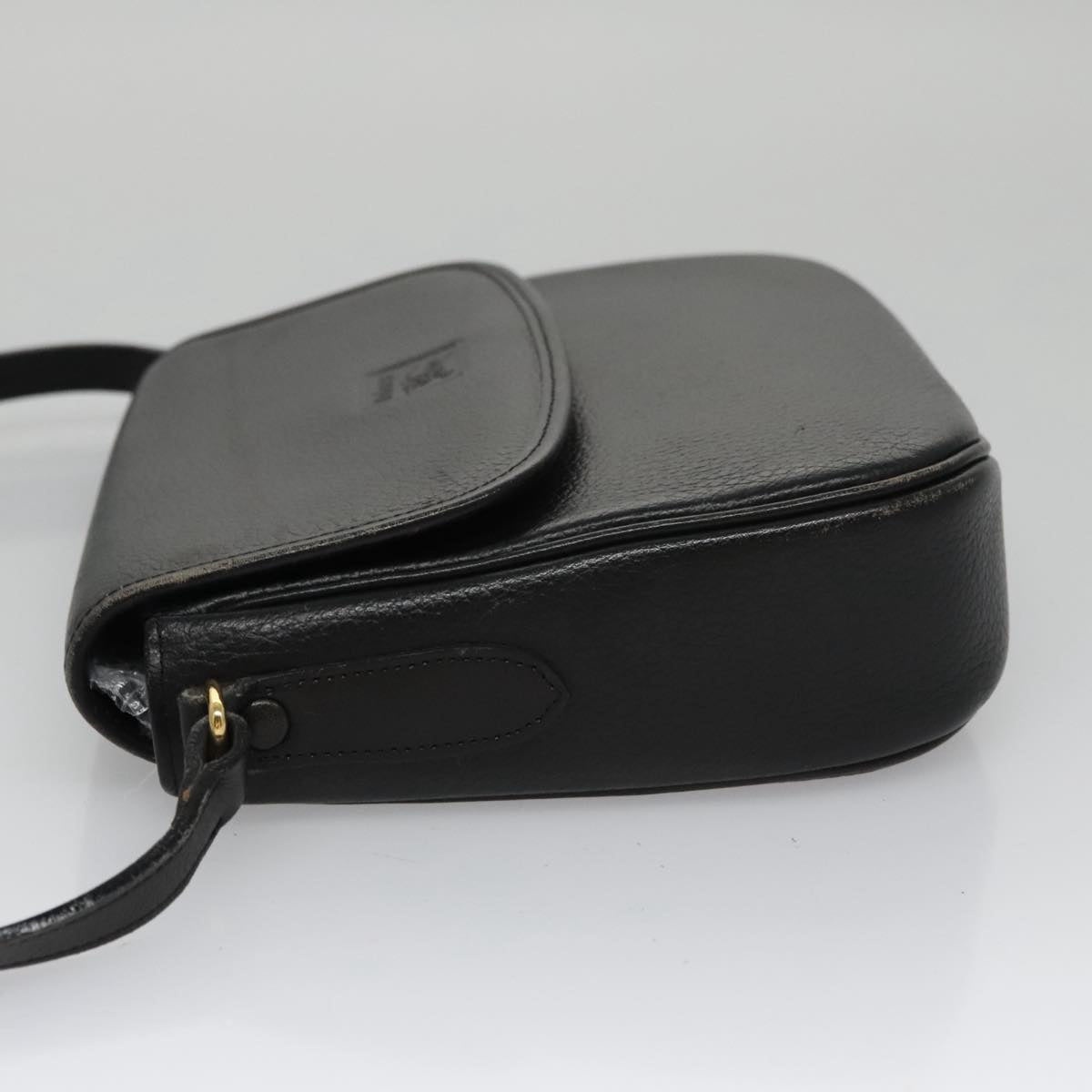 Burberry Shoulder Bag Leather Black - 5