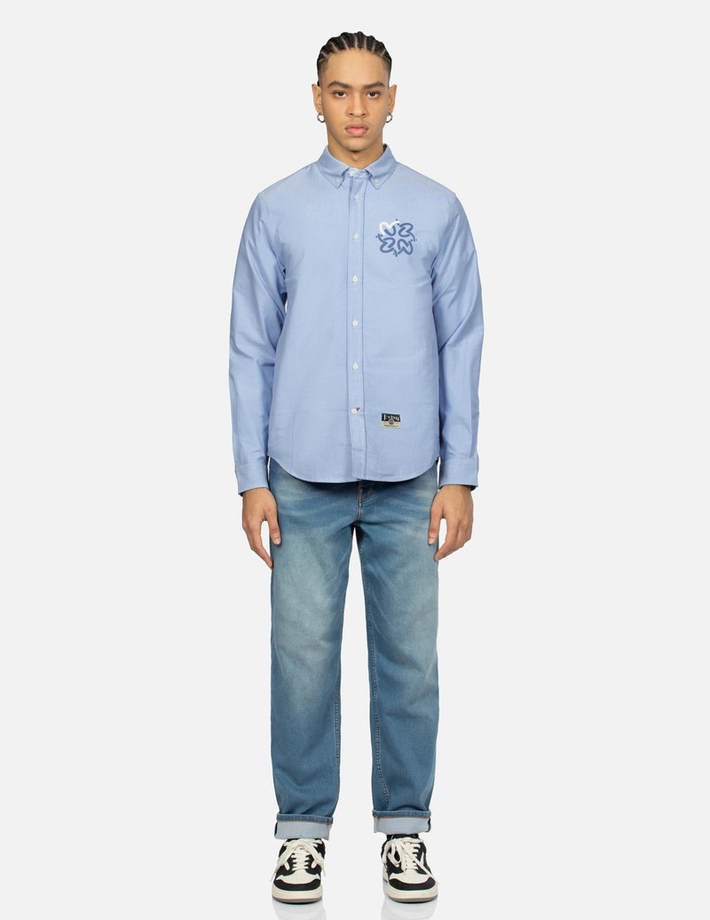 MULTI-SEAGULL PRINT REGULAR FIT OXFORD SHIRT 6